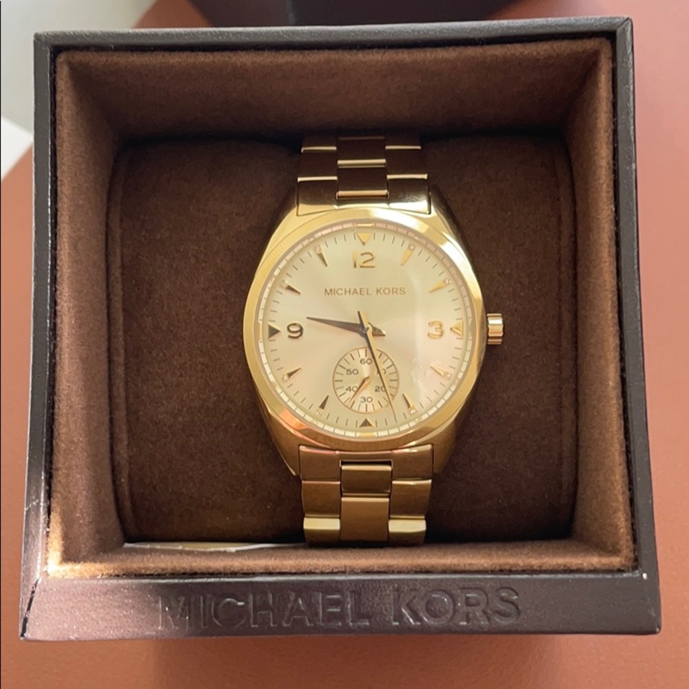 Michael Kors Callie Gold Watch
